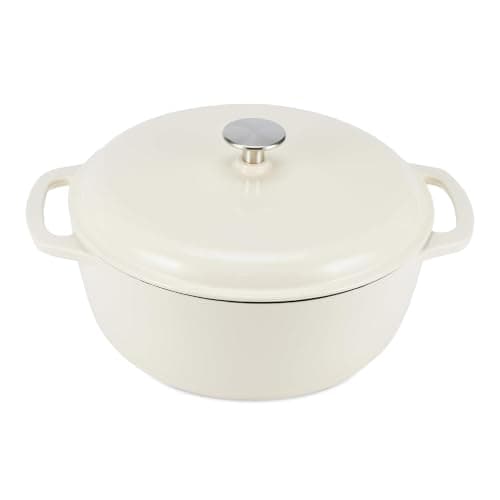 Amazon Basics Enameled Cast Iron Dutch Oven (4.3 qt)
