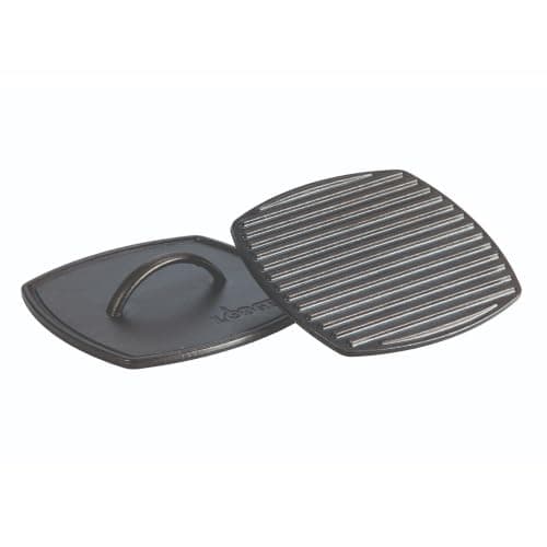 Lodge Seasoned Cast Iron Panini Press (8.31 in)