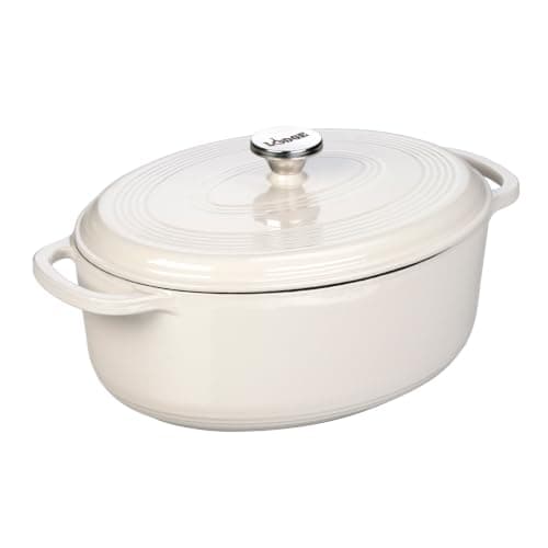 Lodge Essential Enamel Oval Dutch Oven (7 qt)