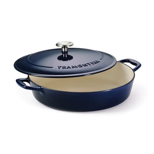 Tramontina Enameled Cast Iron Braiser (4 qt)
