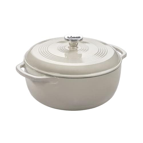 Lodge Enameled Cast Iron Dutch Oven (6 qt)