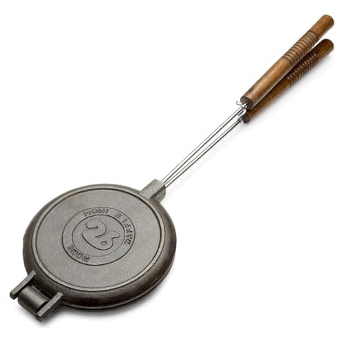 Rome Chuckwagon Cast Iron Waffle Iron (1028)