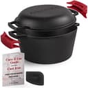 Cuisinel Double Dutch Oven, Skillet Lid (5 qt)