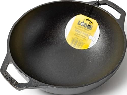 Lodge Cast Iron Mini Wok (9-inch)