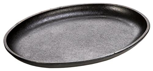Lodge Handleless Oval Serving Griddle, 10 x 7.5 in (LOSH3)