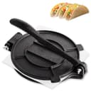 NSIRONS Cast Iron Tortilla Press, Foldable Handle (12")