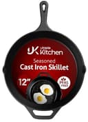 Utopia Kitchen Pre-Seasoned Cast Iron Skillet (12")