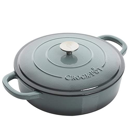 Crock-Pot Artisan Enameled Cast Iron Braiser (5 qt)