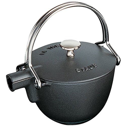 Staub Cast Iron 1-qt Round Tea Kettle